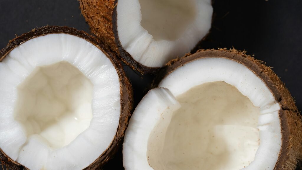 "Coco aberto in-natura"